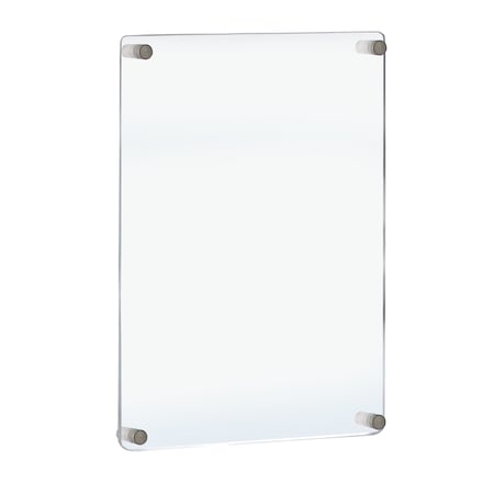 Azar Displays Standoff Sign Holder Frame Display, Graphic Size: 22" X 28" 105531